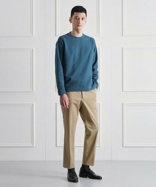 TAKEO KIKUCHI / タケオキクチ カットソー | 千鳥柄 ストレッチ プルオーバー | 詳細22