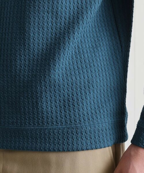 TAKEO KIKUCHI / タケオキクチ カットソー | 千鳥柄 ストレッチ プルオーバー | 詳細7