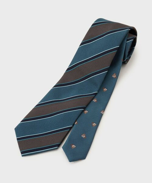 TAKEO KIKUCHI / タケオキクチ ネクタイ | 【BOXセット】イングリッシュガーデン ネクタイ＆タイバー | 詳細2