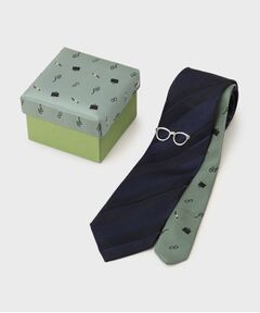 TAKEO KIKUCHI / タケオキクチ ネクタイ | 【タイバーセット】ジェントルマンタイバーBOX