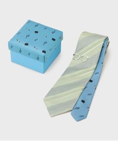 TAKEO KIKUCHI / タケオキクチ ネクタイ | 【タイバーセット】ジェントルマンタイバーBOX