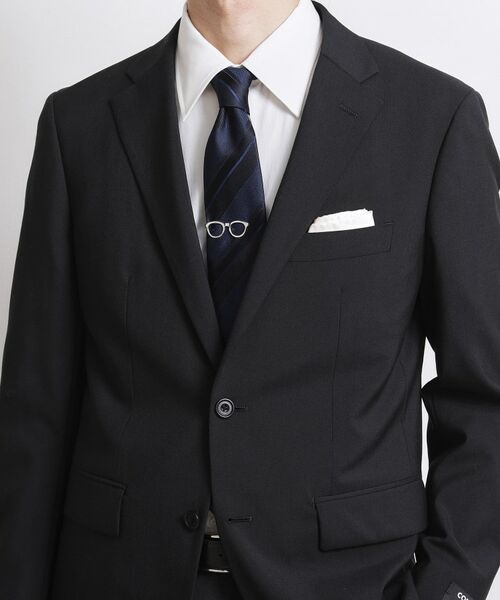 TAKEO KIKUCHI / タケオキクチ ネクタイ | 【BOXセット】ジェントルマンストライプ ネクタイ×眼鏡型タイバー | 詳細11