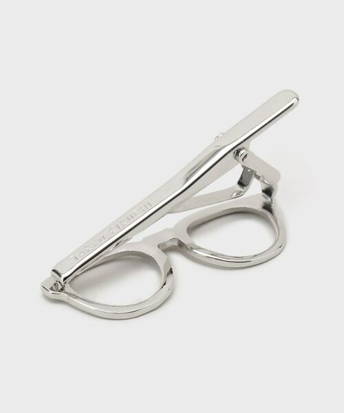 TAKEO KIKUCHI / タケオキクチ ネクタイ | 【BOXセット】ジェントルマンストライプ ネクタイ×眼鏡型タイバー | 詳細8