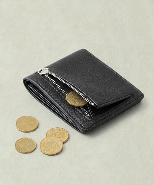 TAKEO KIKUCHI / タケオキクチ 財布・コインケース・マネークリップ | 【スリムな2つ折り】カラードスリムスマートウォレット（ブラック(019)）