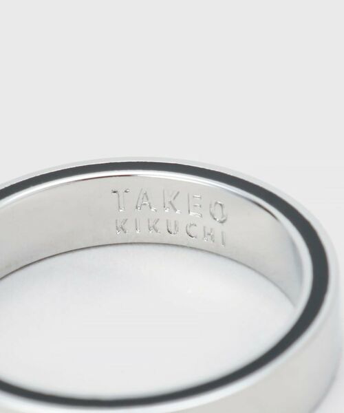 TAKEO KIKUCHI / タケオキクチ リング | モノトーンリング | 詳細4