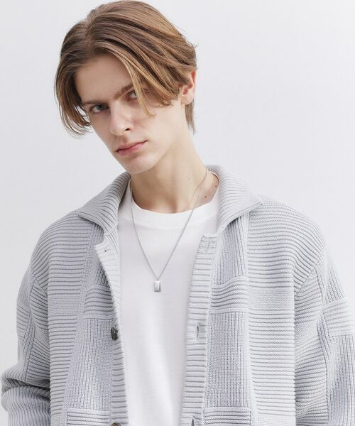 TAKEO KIKUCHI / タケオキクチ ネックレス・ペンダント・チョーカー | モノトーンエポラインネックレス | 詳細8