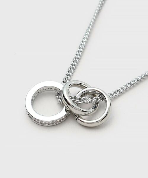 TAKEO KIKUCHI / タケオキクチ ネックレス・ペンダント・チョーカー | トリプルチェーンネックレス | 詳細1