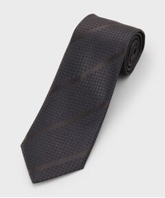 TAKEO KIKUCHI / タケオキクチ ネクタイ | タンザワシルク タッサーバスケット