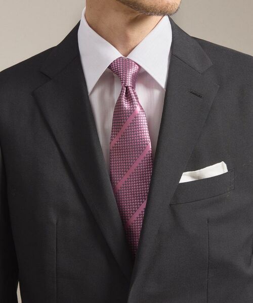 TAKEO KIKUCHI / タケオキクチ ネクタイ | タンザワシルク タッサーバスケット | 詳細11