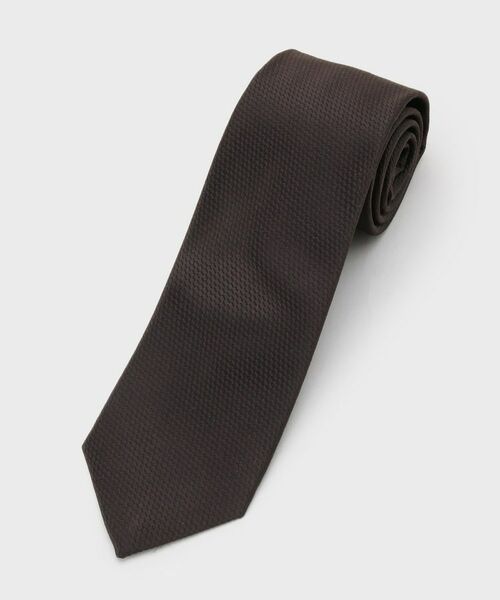 TAKEO KIKUCHI / タケオキクチ ネクタイ | ソフトツイスト バスケットムジネクタイ | 詳細1