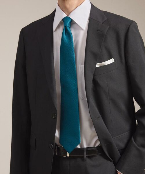 TAKEO KIKUCHI / タケオキクチ ネクタイ | ソフトツイスト バスケットムジネクタイ | 詳細10