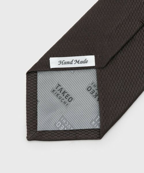 TAKEO KIKUCHI / タケオキクチ ネクタイ | ソフトツイスト バスケットムジネクタイ | 詳細4