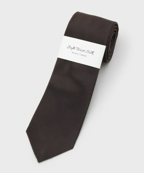 TAKEO KIKUCHI / タケオキクチ ネクタイ | ソフトツイスト バスケットムジネクタイ | 詳細6