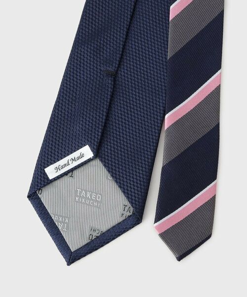 TAKEO KIKUCHI / タケオキクチ ネクタイ | 【BOXセット】ベーシック メランジ ネクタイ＆タイバー | 詳細11