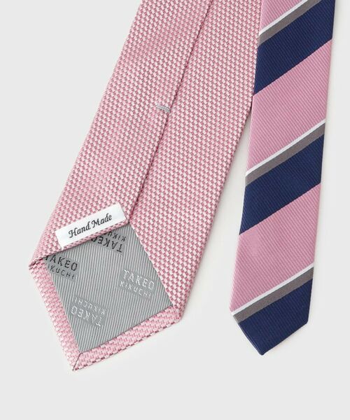 TAKEO KIKUCHI / タケオキクチ ネクタイ | 【BOXセット】ベーシック メランジ ネクタイ＆タイバー | 詳細4