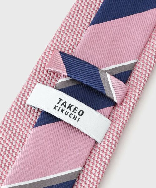 TAKEO KIKUCHI / タケオキクチ ネクタイ | 【BOXセット】ベーシック メランジ ネクタイ＆タイバー | 詳細5