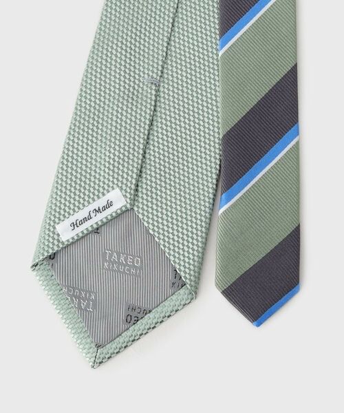 TAKEO KIKUCHI / タケオキクチ ネクタイ | 【BOXセット】ベーシック メランジ ネクタイ＆タイバー | 詳細9