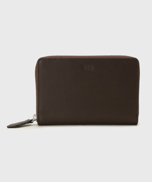 TAKEO KIKUCHI / タケオキクチ 財布・コインケース・マネークリップ | 【リップルグレイン】3方ラウンドコンパクトスリム財布 | 詳細1