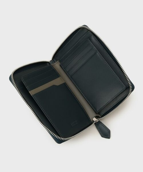 TAKEO KIKUCHI / タケオキクチ 財布・コインケース・マネークリップ | 【リップルグレイン】3方ラウンドコンパクトスリム財布 | 詳細6