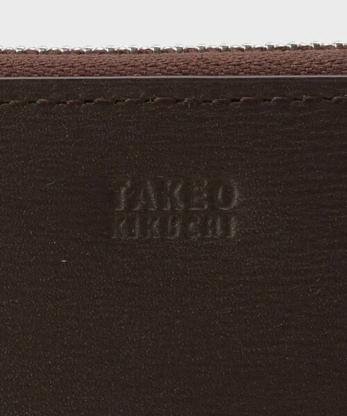 TAKEO KIKUCHI / タケオキクチ 財布・コインケース・マネークリップ | 【リップルグレイン】3方ラウンドコンパクトスリム財布 | 詳細8