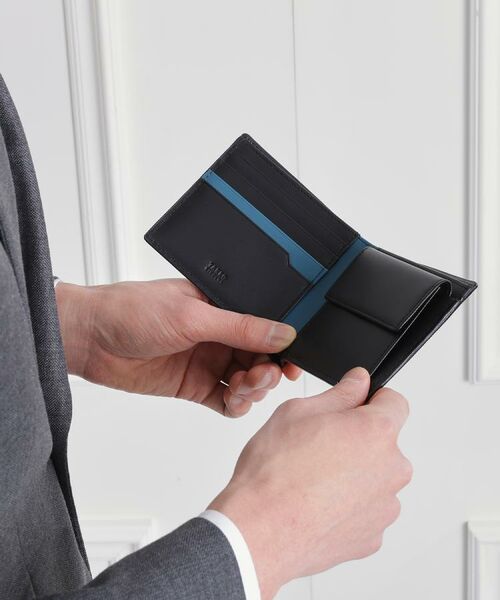 TAKEO KIKUCHI / タケオキクチ 財布・コインケース・マネークリップ | 【リップルグレイン】フォールドエッジ財布 | 詳細18