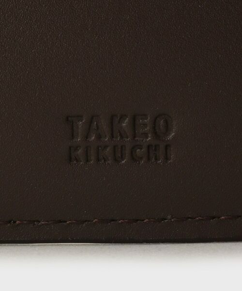 TAKEO KIKUCHI / タケオキクチ 財布・コインケース・マネークリップ | 【リップルグレイン】フォールドエッジ財布 | 詳細8