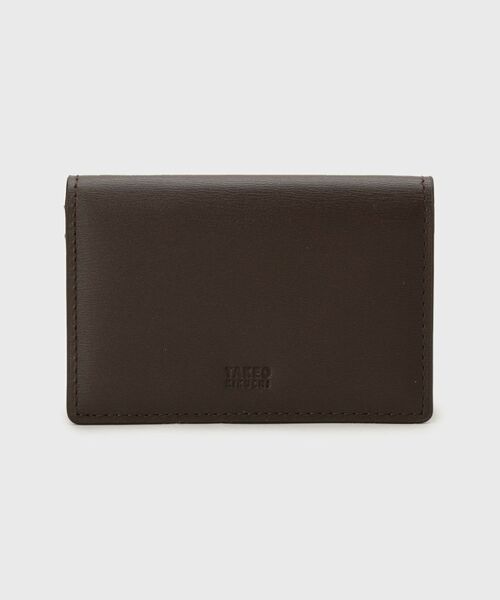 TAKEO KIKUCHI / タケオキクチ カードケース・名刺入れ・定期入れ | 【リップルグレイン】ベーシック名刺入れ | 詳細1