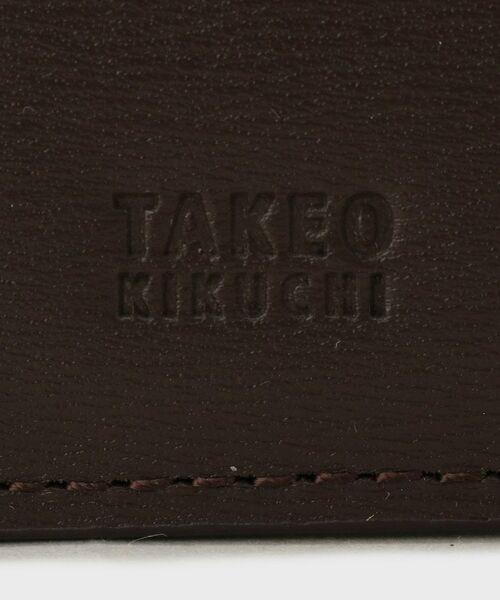 TAKEO KIKUCHI / タケオキクチ カードケース・名刺入れ・定期入れ | 【リップルグレイン】ベーシック名刺入れ | 詳細8