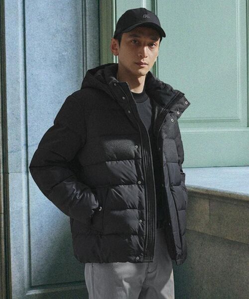 TAKEO KIKUCHI / タケオキクチ ダウンジャケット・ベスト | コンビ ダウンブルゾン（ブラック(519)）