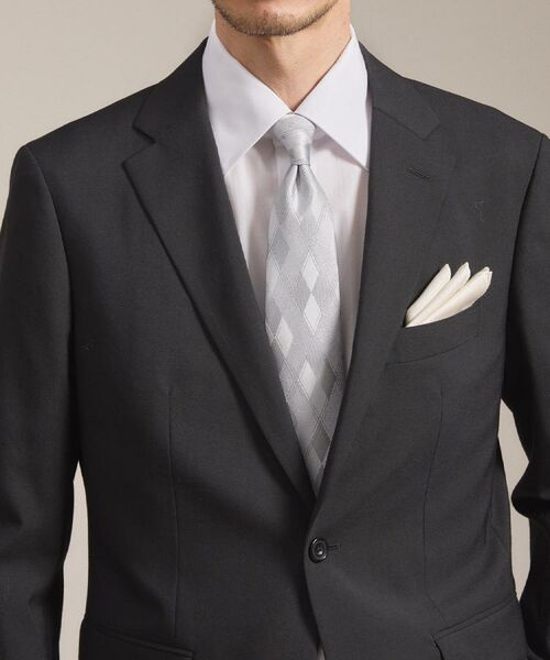 TAKEO KIKUCHI / タケオキクチ ネクタイ | 【縁起の良いネクタイ】PNJシャドーアーガイルネクタイ | 詳細10