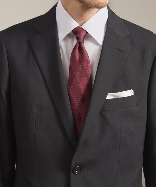 TAKEO KIKUCHI / タケオキクチ ネクタイ | 【縁起の良いネクタイ】PNJシャドーアーガイルネクタイ | 詳細13