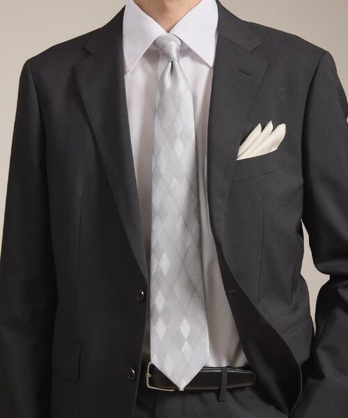 TAKEO KIKUCHI / タケオキクチ ネクタイ | 【縁起の良いネクタイ】PNJシャドーアーガイルネクタイ | 詳細9