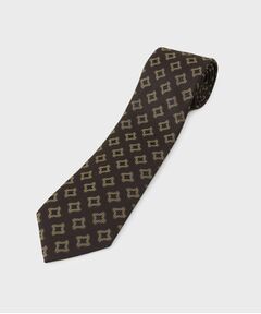 TAKEO KIKUCHI / タケオキクチ ネクタイ | 【縁起の良いネクタイ】PNJ 千鳥ジオメトリックネクタイ