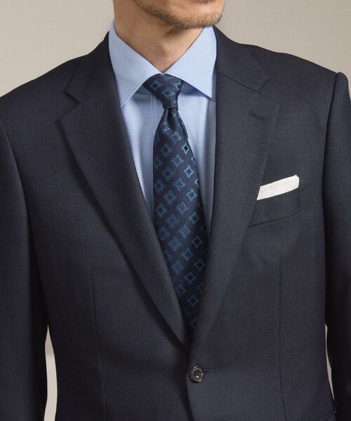 TAKEO KIKUCHI / タケオキクチ ネクタイ | 【縁起の良いネクタイ】PNJ 千鳥ジオメトリックネクタイ | 詳細10