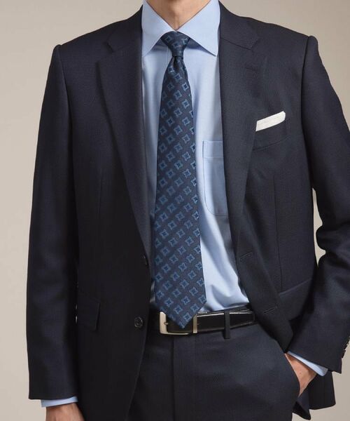 TAKEO KIKUCHI / タケオキクチ ネクタイ | 【縁起の良いネクタイ】PNJ 千鳥ジオメトリックネクタイ | 詳細9