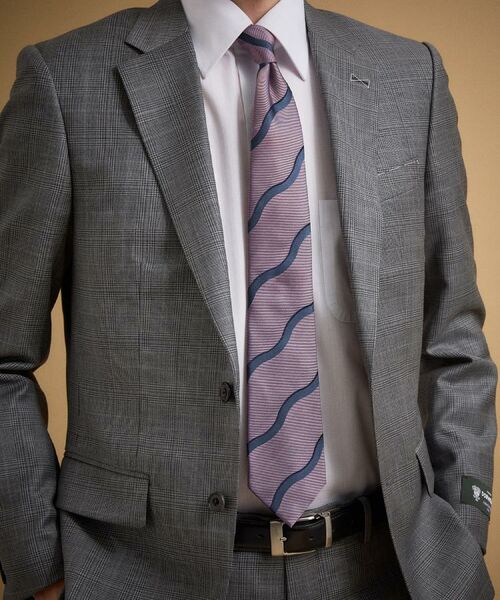 TAKEO KIKUCHI / タケオキクチ ネクタイ | 【縁起の良いネクタイ】PNJ 立湧紋ネクタイ | 詳細8