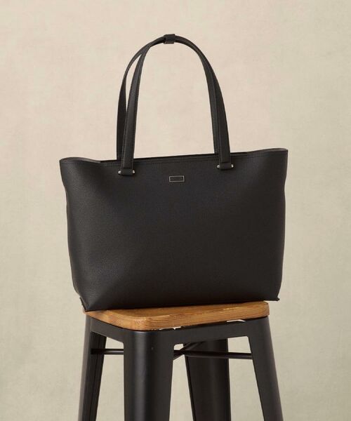 TAKEO KIKUCHI / タケオキクチ トートバッグ | マイクロファイバー トートバッグ（ブラック(019)）