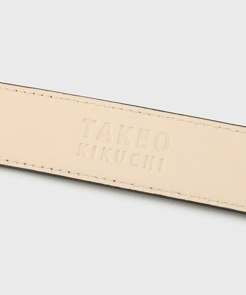 TAKEO KIKUCHI / タケオキクチ ベルト・サスペンダー | カラーループドレスベルト | 詳細3