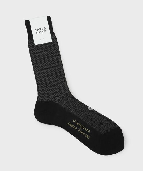 TAKEO KIKUCHI / タケオキクチ ソックス | 【グレンクライド別注】コーデュラ（R）ドレスソックス（ブラック(019)）