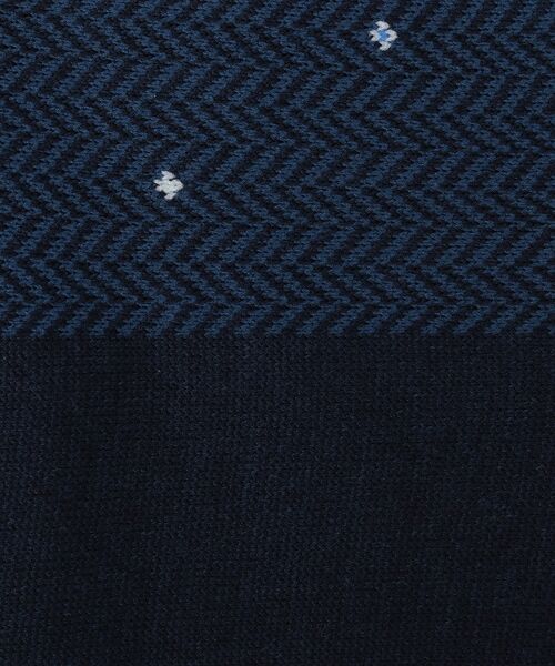 TAKEO KIKUCHI / タケオキクチ ソックス | へリンボン小花ドレスソックス | 詳細3