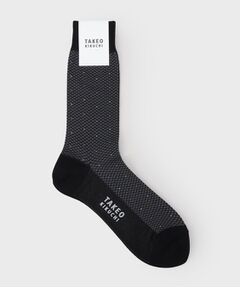 TAKEO KIKUCHI / タケオキクチ ソックス | 番千鳥ドットドレスソックス