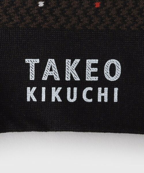 TAKEO KIKUCHI / タケオキクチ ソックス | 番千鳥ドットドレスソックス | 詳細4