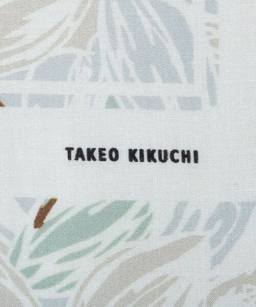 TAKEO KIKUCHI / タケオキクチ ハンカチ | カカオ柄プリントハンカチ | 詳細4