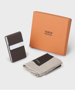 TAKEO KIKUCHI / タケオキクチ 服飾雑貨 | ハンカチ名刺入れセット