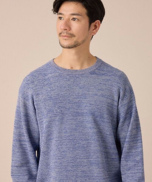 TAKEO KIKUCHI / タケオキクチ ニット・セーター | カラーメランジ プルオーバーニット | 詳細14