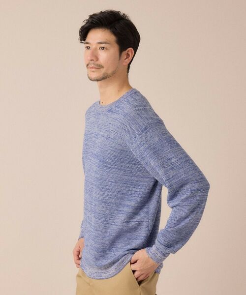 TAKEO KIKUCHI / タケオキクチ ニット・セーター | カラーメランジ プルオーバーニット | 詳細15