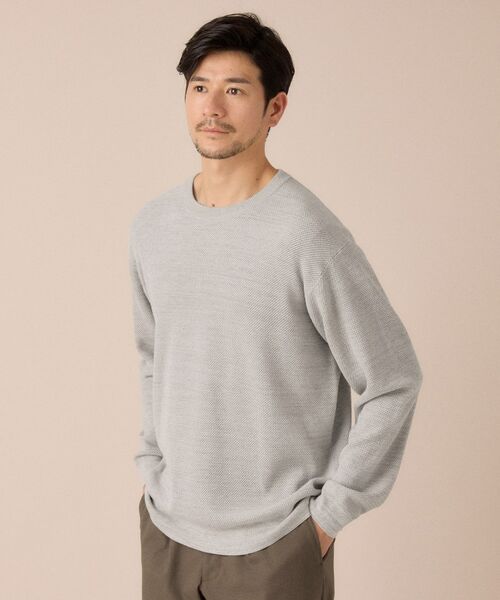 TAKEO KIKUCHI / タケオキクチ ニット・セーター | カラーメランジ プルオーバーニット | 詳細3