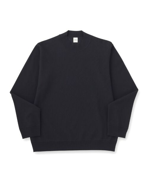 TAKEO KIKUCHI / タケオキクチ ニット・セーター | モックネック 鹿の子 ニット プルオーバー | 詳細1