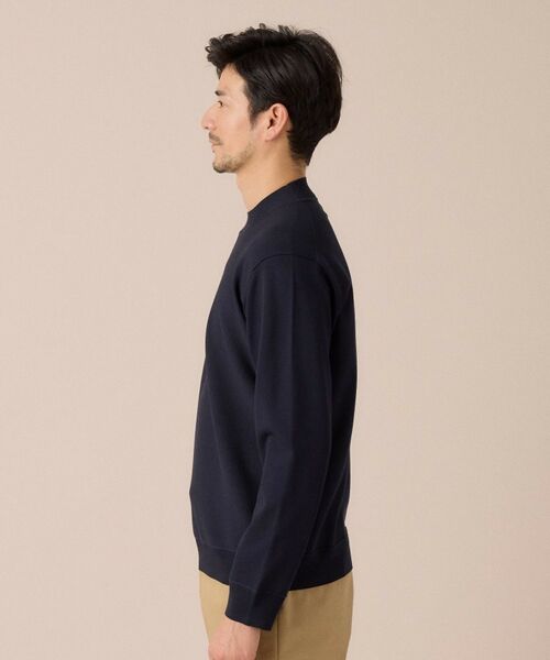 TAKEO KIKUCHI / タケオキクチ ニット・セーター | モックネック 鹿の子 ニット プルオーバー | 詳細11