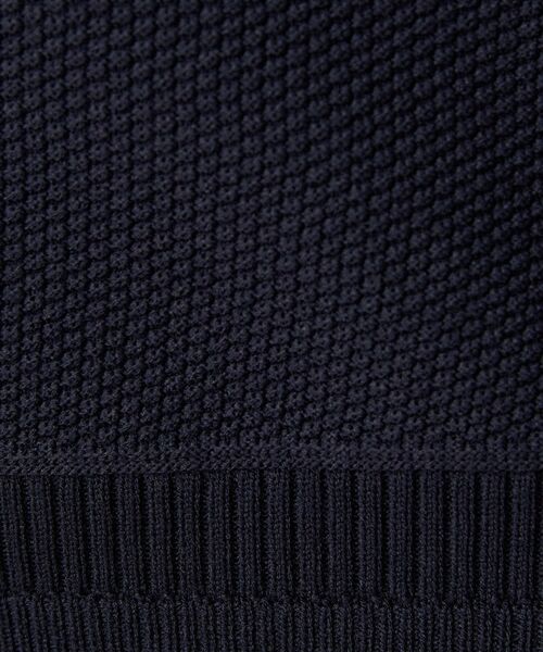 TAKEO KIKUCHI / タケオキクチ ニット・セーター | モックネック 鹿の子 ニット プルオーバー | 詳細9